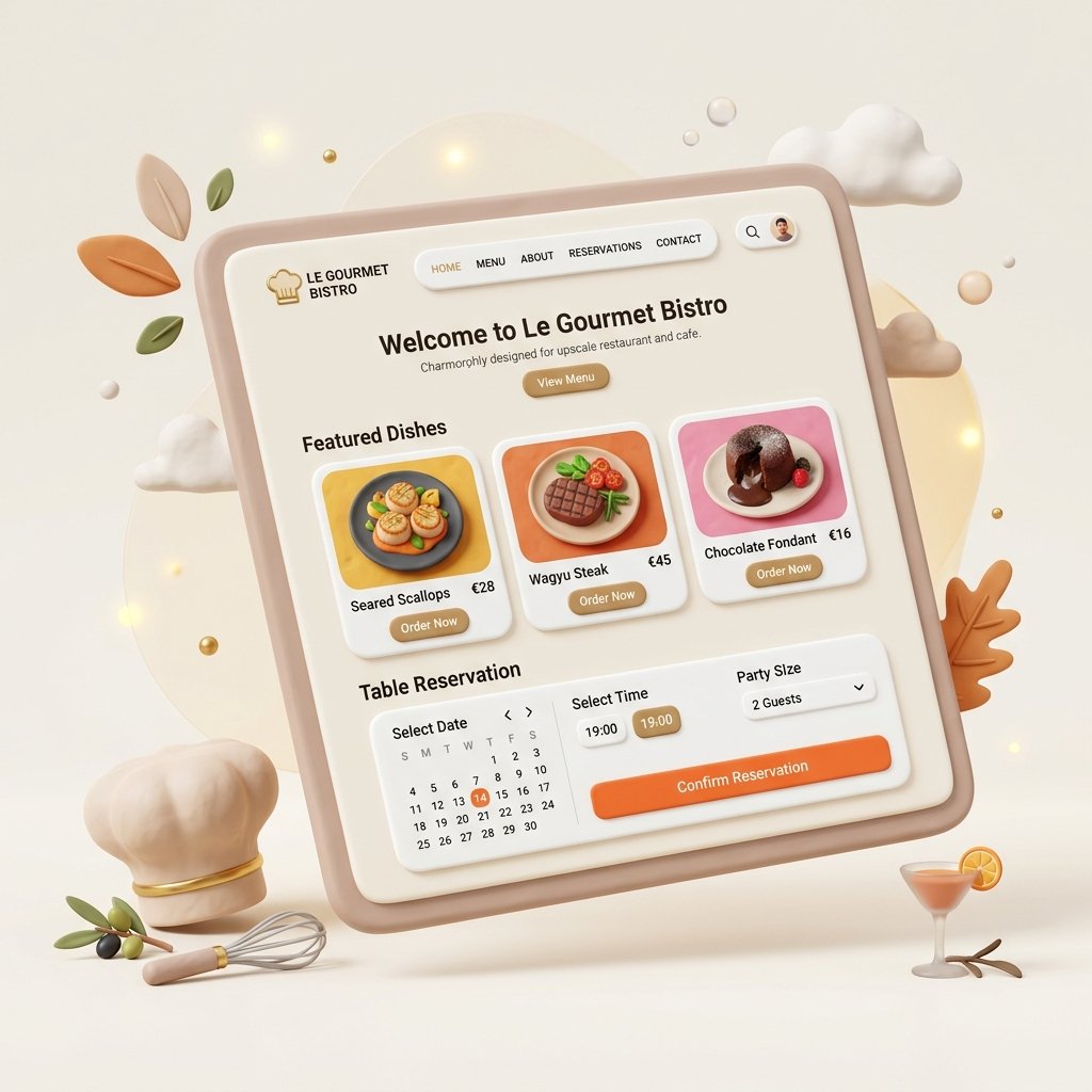 Restaurants & Cafés Custom Website Development